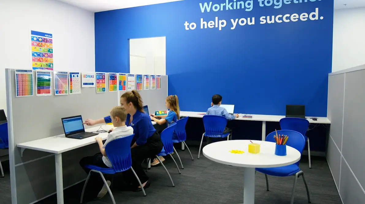 A child learning confidently in our Darlington centre